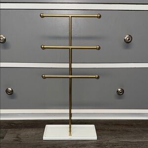 Gold Jewelry Stand